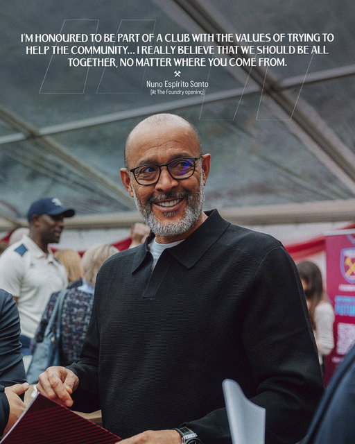 Nuno on The Foundry and their life-changing work 🙌 