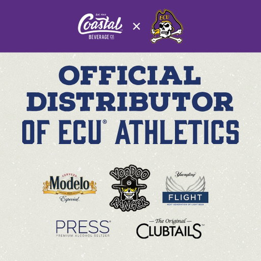 Cheers to football wins. The Coastal Crew is rooting for the Pirates today against The University of Tulsa—go team! 

#CBC #ECU #ECUFootball 
