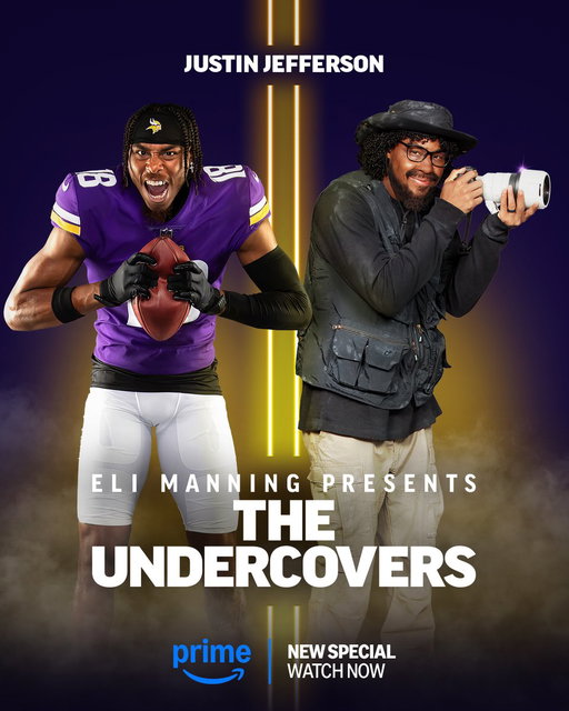 Justin Jefferson ➡️ Darius Frost 🥸

The Undercovers: Justin Jefferson is out NOW on Prime Video. 