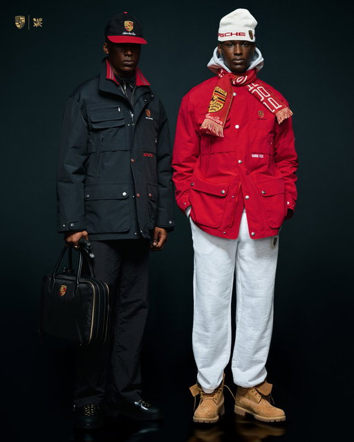 The Aimé Leon Dore / Porsche FW25 Capsule Collection.

Available tomorrow 11am EST in-store and online at https://t.co/4GS79WovR1. Available at Porsche Design Beverly Hills and https://t.co/2UUBpPOpfT. 