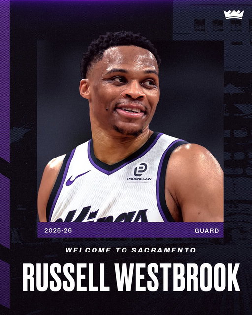 welcome to the 916, @russwest44 👑 