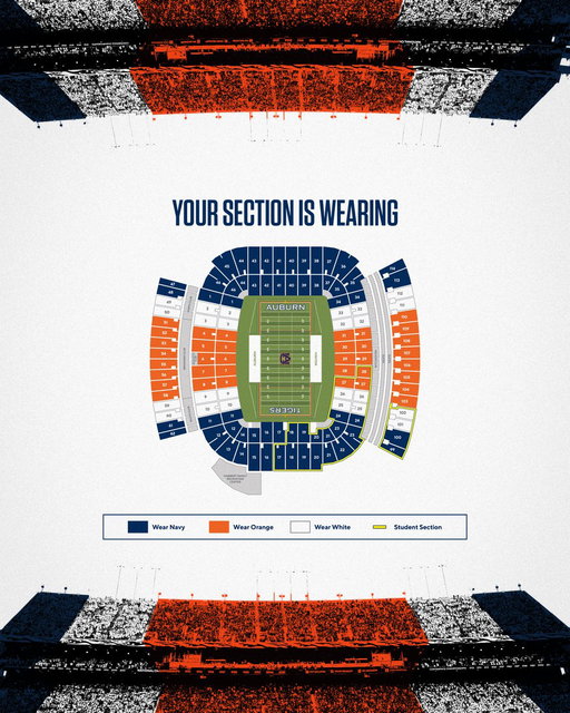 Power Stripe Out Saturday 🟠⚪️🔵 