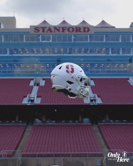 Throwback helmet for Reunion Homecoming ⏪

#GoStanford 