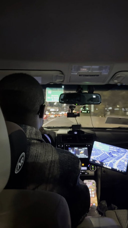 The taxi @jakemalasek and I took from O'Hare into Chicago the other night was one of the crazier rides of our lives...

He may have driven in the shoulder the entire ride, but he got us downtown in record time! It was crazy! 