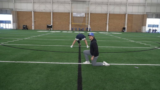 I think I found my calling as a holder if any schools need a guy. 

Perfect operation god awful kick tho. 