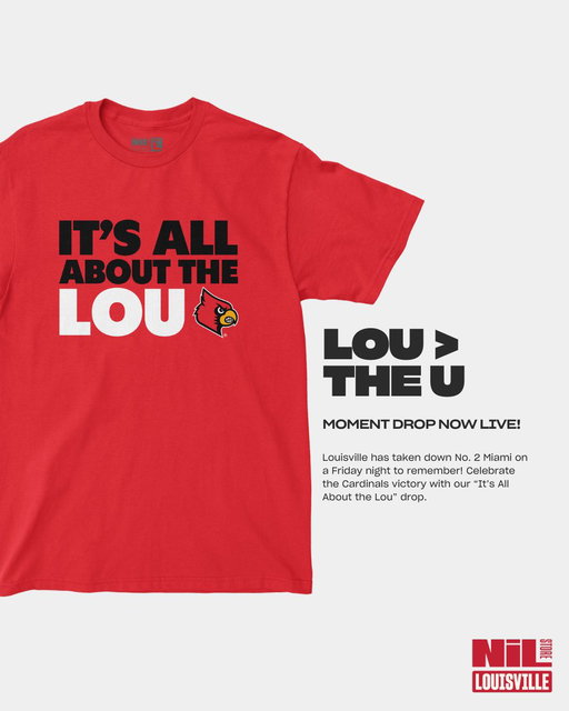 THE LOU > THE U!!

CARDS TAKE DOWN THE CANES! SHOP THE DROP

➡️ https://t.co/x5f0Satfzc 