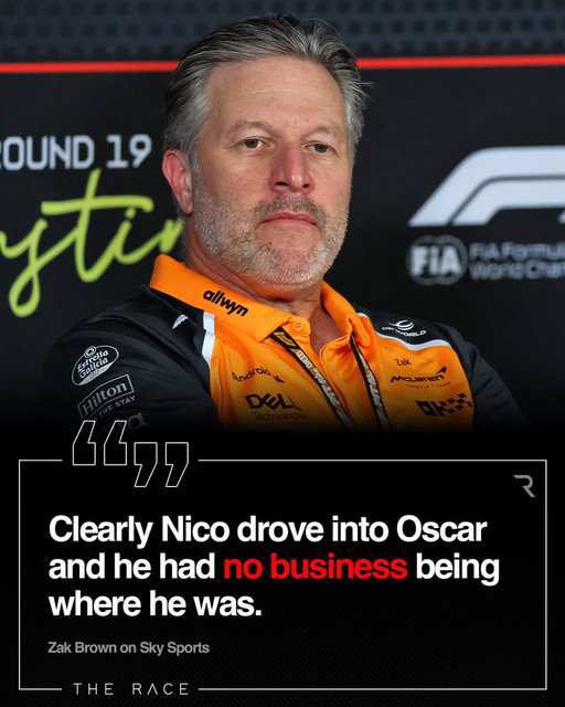 🗣️ "Some amateur hour driving from some drivers up there at the front"

Zak Brown gave his take in the aftermath of the sprint race Turn 1 chaos: 