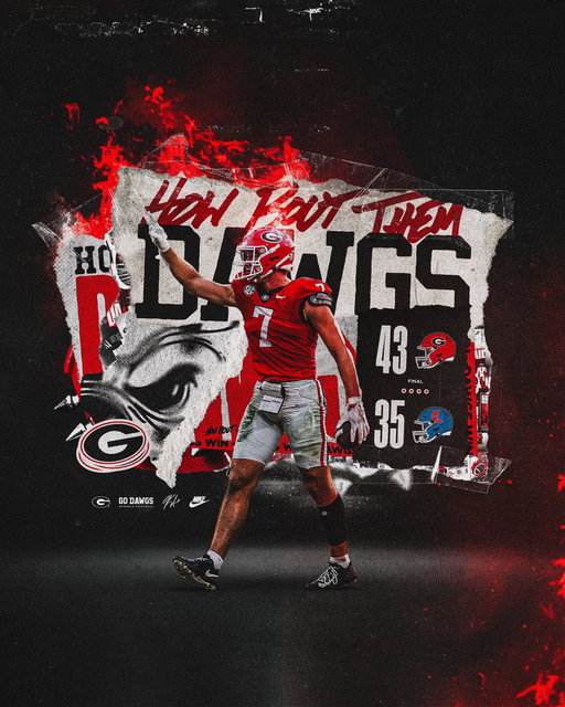 DAWGS GET THE BIG WIN IN ATHENS 🔥

#GoDawgs 