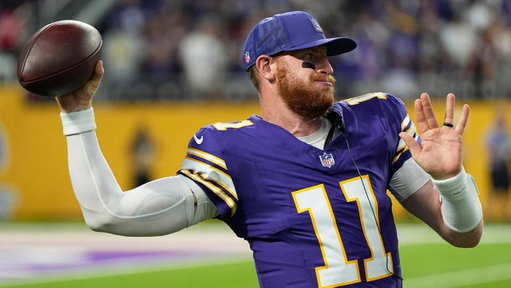 “If I just heave it up, surely someone on my team will catch it, right?!” 
Carson Wentz probably. 
