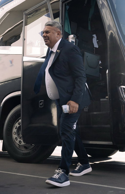 #Institucional El presidente Claudio Tapia, presente en Chile para ver la final del Mundial Sub 20 ante Marruecos.

¡Vamos los pibes! 🇦🇷 