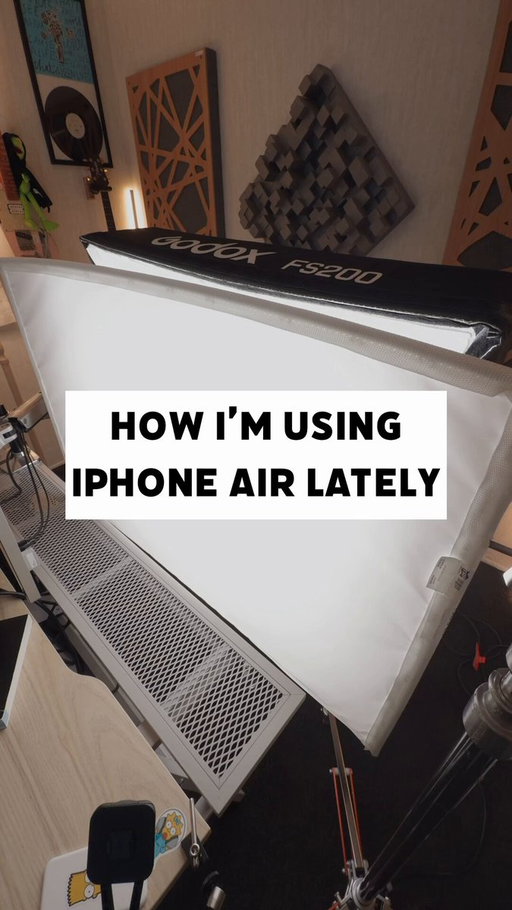 How I’m using iPhone Air lately 