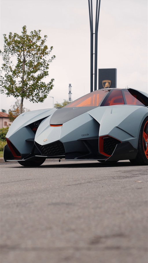 Lamborghini Egoista is the our one-off 50th-anniversary statement. Ispired by fighter-jet design and featuring 5.2-liter V10 able to produce 600 horsepower. 
