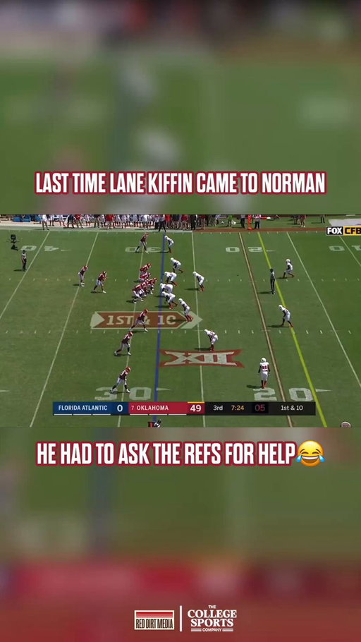 Lane Kiffin is hoping he doesn’t have to rely on the officials this Saturday😂 