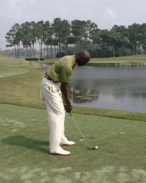 When MJ nearly made an ace on the Island Green ... 🤷 