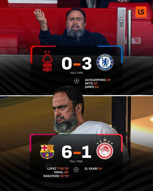 Bad week to be Mr. Marinakis 😅 