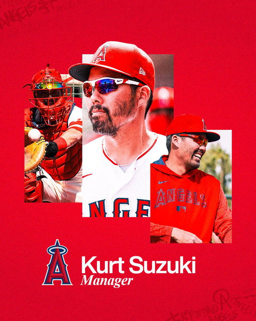 OFFICIAL: The Angels have hired Kurt Suzuki as the Club’s manager. 