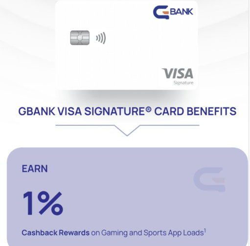 Receiving 1% cash back rewards on your sportsbook deposits is insane, and that’s exactly what the all-new GBank Visa Signature Card allows you to do.

Click the link below to earn 1% cash back rewards on your sportsbook deposits and 2% on your Sweepstakes and DFS platforms: https://t.co/uMnaD2FjV1

This can literally add thousands in extra cashback rewards to your bankroll just by doing what you already do. For a limited time, they’re also offering a $50 cashback reward bonus once you're approved and verified.

Now is the best time to earn cash back rewards with GBank.