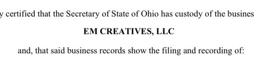 It’s a BIGGGG day over here!!!! 🎊

My LLC is official so I can start the new year RIGHT👏🏽 Now just have to file for an SCORP &amp; I’ll be good to go. 

This is so exciting to me ☺️ 🎉 