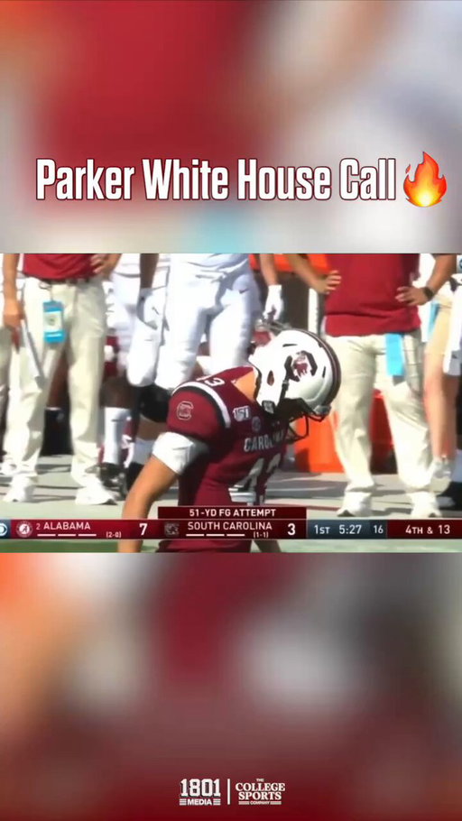 Who remembers when one of the coolest plays in gamecock history was ROBBED from us . Justice for Parker White 😤 