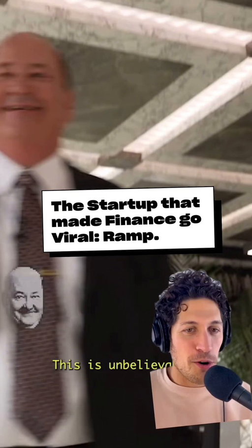 Ramp is a $23B b2b software company whose brand punches above its weight…bc it’s turning your spending data into viral blog posts. 