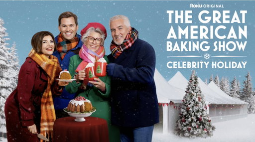 On your mark, get set, bake! Baron Davis, Cheri Oteri, Oliver Hudson, and Janelle James swap the spotlight for spatulas in this season’s edition of The Great American Baking Show: Celebrity Holiday. Stream free on November 3. 
