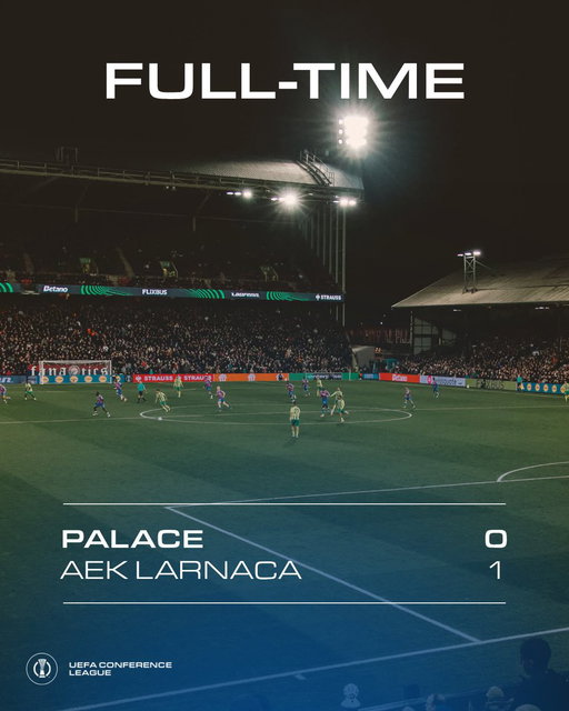 Defeat at home. 