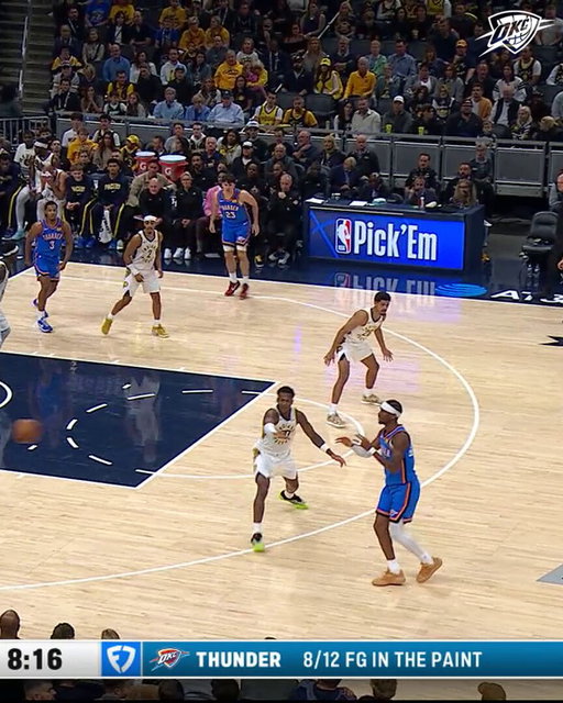 Just can’t guard that 