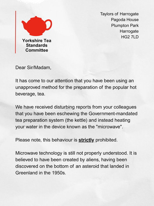 Always disappointing when we need to send one of these. 