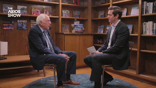 📺 WATCH: @SenSanders joins @AlexThomp on The Axios Show. They talk:

• The future of the Democratic Party and AOC
• Sanders’ stance on Israel, Gaza and AIPAC
• Dangers of the coming AI revolution 