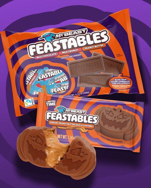 Halloween is almost here! stock up on our Peanut Butter Pumpkins and Variety Bags, now available at Kroger, Albertsons, and Walmart stores nationwide 🎃 