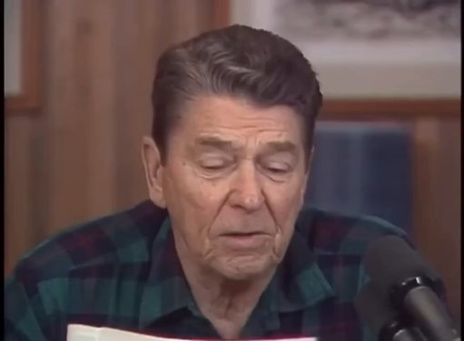 BREAKING: After the release of an ad that caused Trump's tantrum ending trade talks with Canada, the original video of Ronald Reagan slamming tariffs has resurfaced. He called the new ad "fake."

The original destroys Trump on tariffs.
Share this widely.

