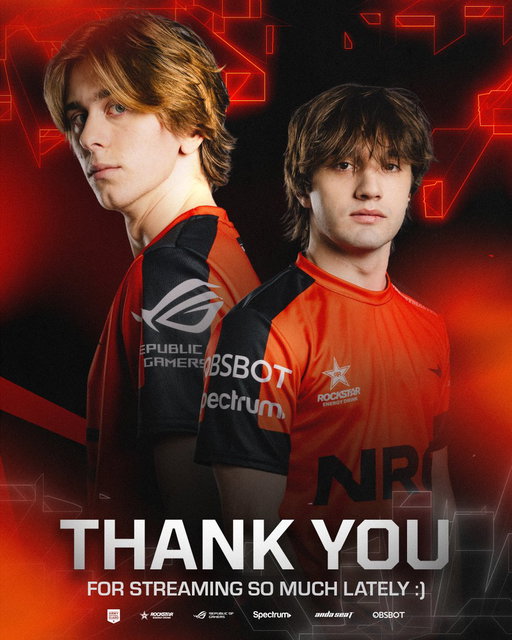 THANK YOU @madafps @skubacs 

The streams have been great :D 