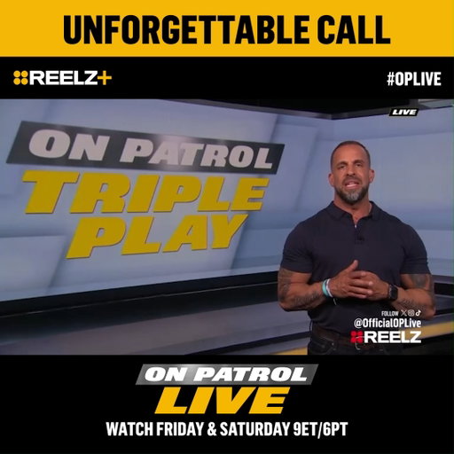 🚨 Catch one of the most unforgettable calls from On Patrol: Live this weekend — and join the #OPNation conversation on the official #OPLive social channels for the latest updates, exclusive clips, and more. 😮🚓

Watch this and more unforgettable moments from On Patrol: Live — Friday & Saturday at 9ET/6PT on #REELZ and streaming on #REELZPlus. Then get ready for all-new episodes Halloween weekend!