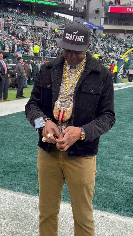 That time Eagles fans started booing Jerry Rice so he pulled out his rings 💍🤣 