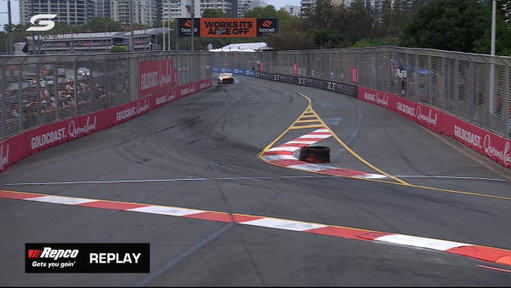 BIG BIG BIG HIT FOR KOSTECKI 🤯

#RepcoSC #Supercars 