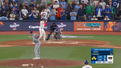 THE FIRST PINCH-HIT GRAND SLAM IN WORLD SERIES HISTORY! 