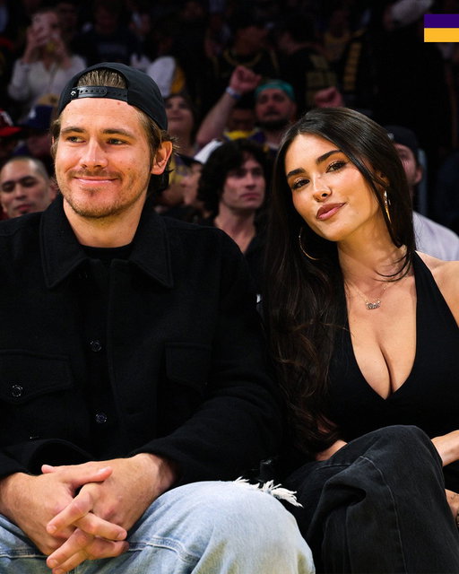 Justin Herbert &amp; Madison Beer in the building 💜 