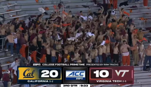 The reason the Hokies won tonight… 