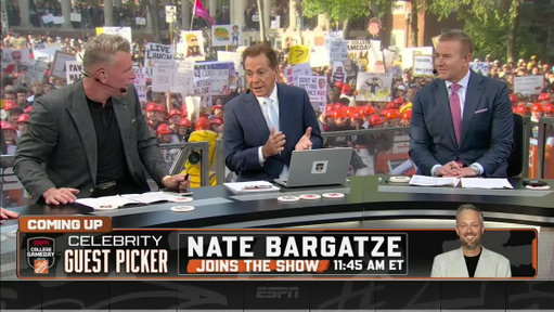 "Coach Saban is jumping on the Vanderbilt bandwagon!" 

Nick Saban is trying to get back on Vandy’s good side 😂 