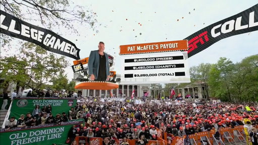 TYLER HAS A LOT OF EXPERIENCE

ONE KICK FOR $500,000

WE’LL ALSO DONATE $250,000 TO CHARITY

#CollegeGameDay 