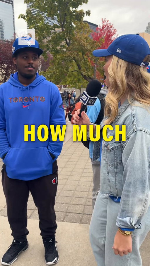 Fans have come from all over the country to see the #BlueJays in the World Series but how much did they pay for tickets? 💰🎟️ 