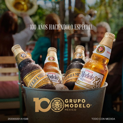 Felicidades @GrupoModelo_MX. Orgullosamente parte del legado #100AñosGrupoModelo  #SoyParteDelLegado 