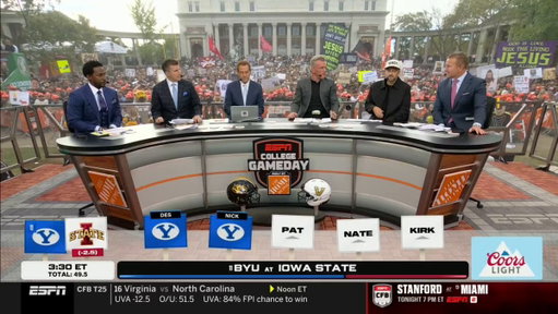 Jared Curtis getting MULTIPLE mentions on ESPN College Gameday!!

Never seen a guest picker use the platform to recruit like this, pretty cool

Wonder what Curtis thought 🤔
 