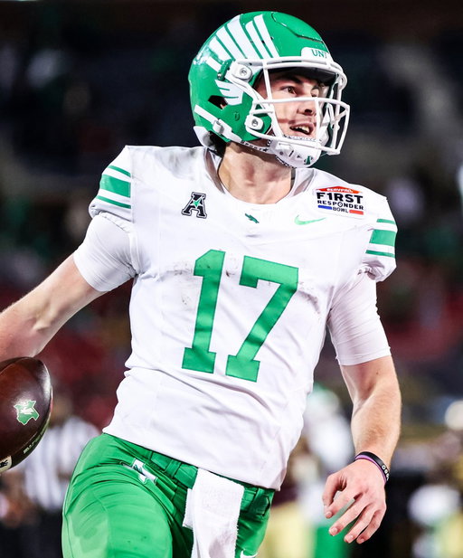 Drew Mestemaker never started a varsity game at QB in high school, was a 0-star recruit, and decided to walk-on at North Texas.

The freshman now leads the country in passing, just threw for a school-record 608 yards, and has the Mean Green 7-1. 
