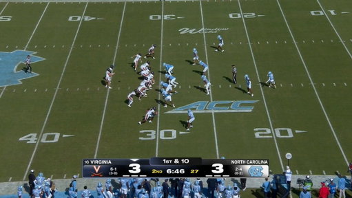 HE STAYED ON HIS FEET FOR THE TD 😳 
