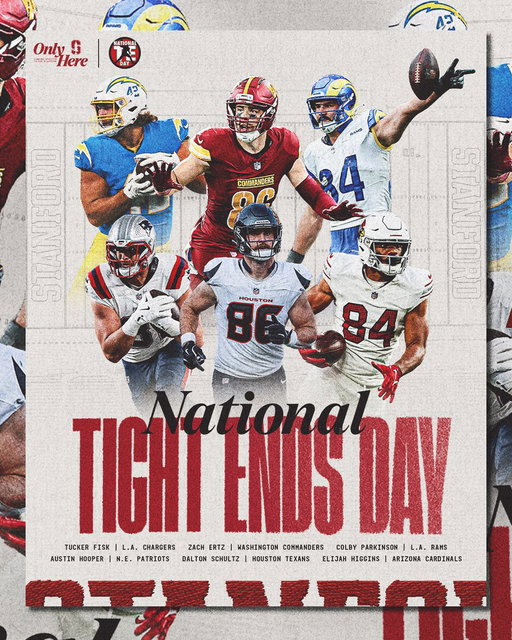 Happy #NationalTightEndsDay from TEU! 🤓 