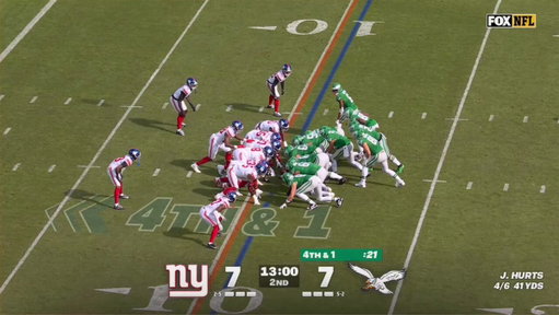 This is the play that will kill the Tush Push. 

Can’t have this. Fumble. Giants ball. 

 