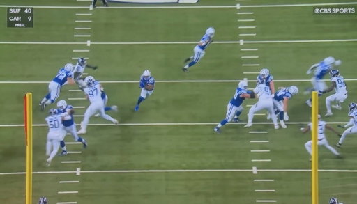 "A regular person couldn't rush for a single yard in an NFL game."

The Colts Offensive Line: 