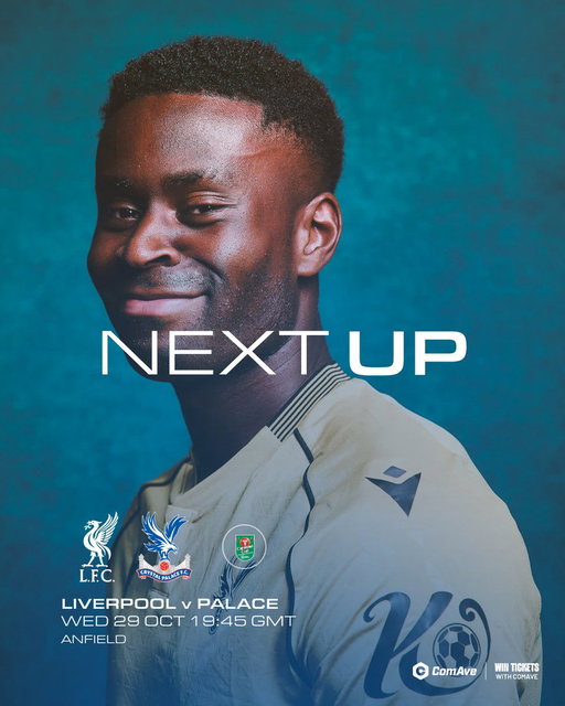 Taking on Liverpool, again.

This time in the @Carabao_Cup. 