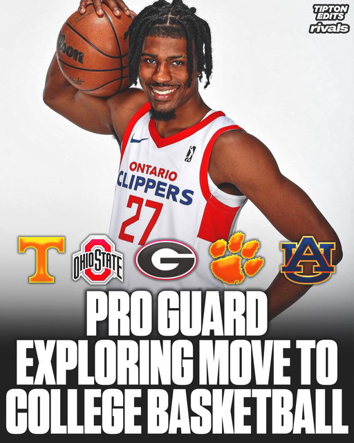 Former G-League / pro guard TJ Clark is looking to make the jump to college basketball. 

The 6-3 shooting guard is hearing from several high-major programs: https://t.co/WfcDZj40gJ 